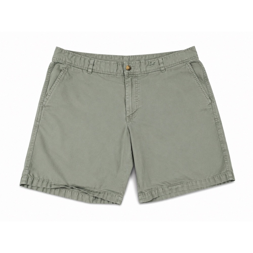 Columbia Mens 36W Sage Green‎ Chino Shorts Casual Outdoor Flat Front